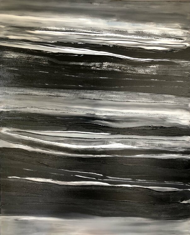 Black and  white Catherine LE ROUX