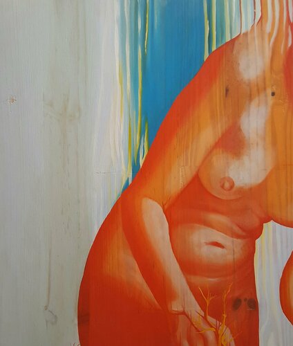 La Penseuse n°2 van Christelle Guilllet, Schilderij te koop op Singulart