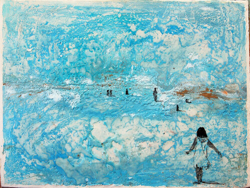 WIDE SPACE van Giusy Lauriola, Werk op papier te koop op Singulart