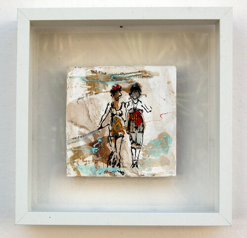 COLORFUL FRIENDSHIP von Giusy Lauriola, Malerei kaufen auf Singulart