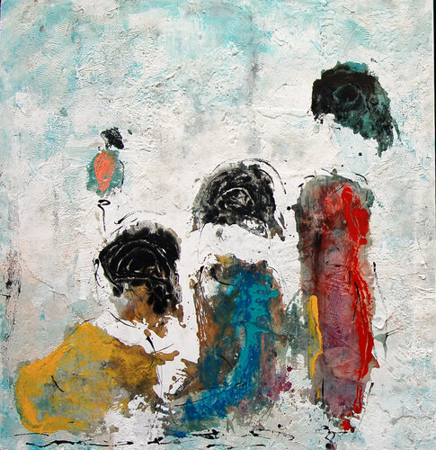 I COLORI DELLA BELLEZZA INTERIORE by Giusy Lauriola, 油畫 for Sale on Singulart