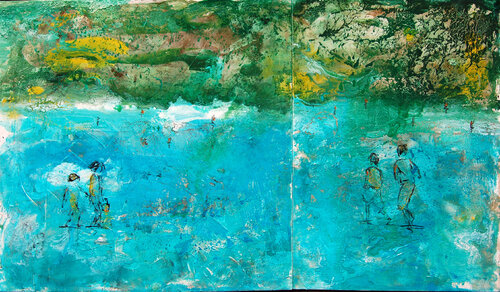 IL PROFONDO DELLA NATURA di Giusy Lauriola, Pittura in vendita su Singulart