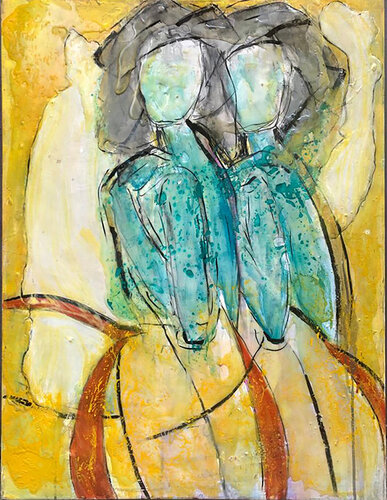 AFFINITA' TRA AMICHE von Giusy Lauriola, Malerei kaufen auf Singulart