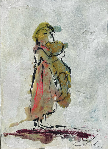 IL MIO ORSO van Giusy Lauriola, Schilderij te koop op Singulart