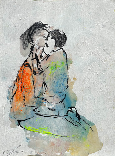 TENEREZZA van Giusy Lauriola, Schilderij te koop op Singulart