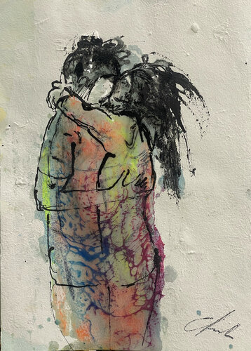 IL NOSTRO GESTO von Giusy Lauriola, Malerei kaufen auf Singulart