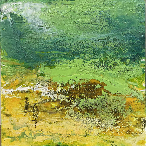 SOGNO VERDE N 4 von Giusy Lauriola, Malerei kaufen auf Singulart