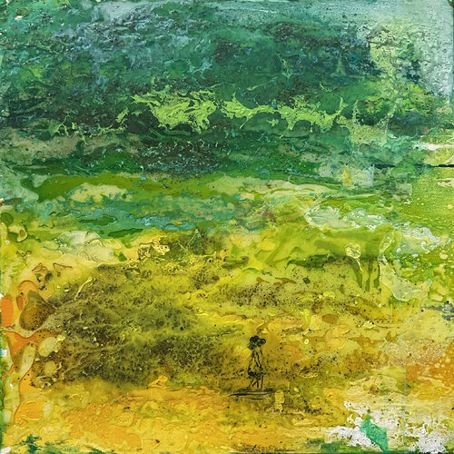 SOGNO VERDE N 3 van Giusy Lauriola, Schilderij te koop op Singulart