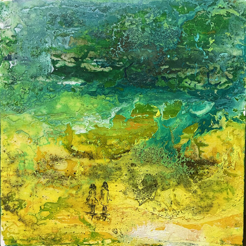 SOGNO VERDE N  1 van Giusy Lauriola, Schilderij te koop op Singulart