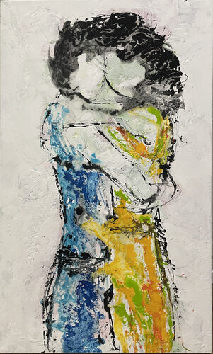 FREE TO LOVE von Giusy Lauriola, Malerei kaufen auf Singulart