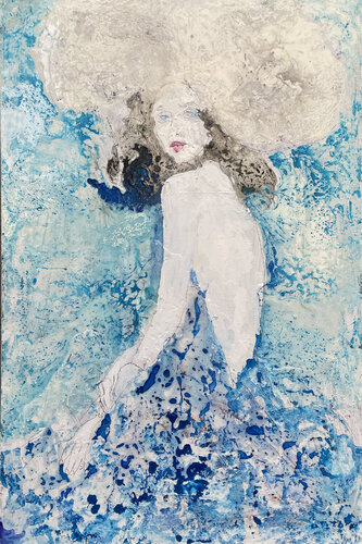 DONNA NUVOLA von Giusy Lauriola, Malerei kaufen auf Singulart