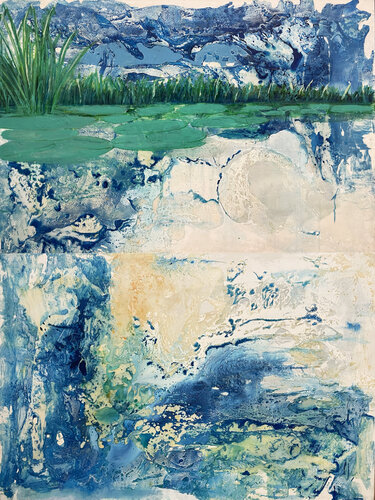 IL LAGO DEI DESIDERI von Giusy Lauriola, Malerei kaufen auf Singulart