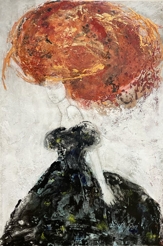 NUVOLA D'AMBRA von Giusy Lauriola, Malerei kaufen auf Singulart