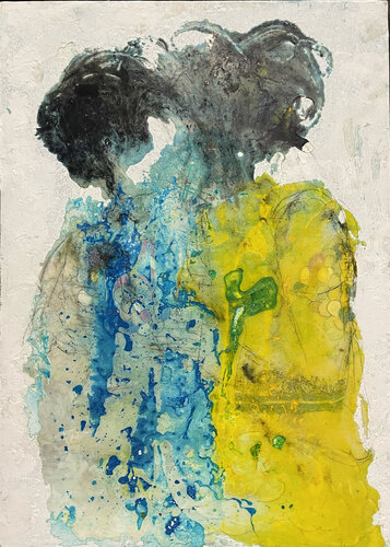 SIAMO MATERIA LIQUIDA N 4 van Giusy Lauriola, Schilderij te koop op Singulart