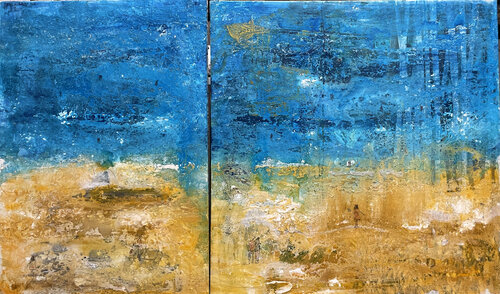 VADO VERSO IL BLU de Giusy Lauriola, Pintura a la venta en Singulart