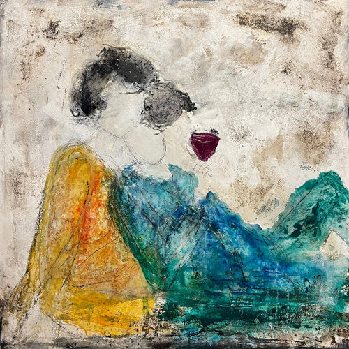 IL NOSTRO PERIMETRO par Giusy Lauriola, Peinture en vente sur Singulart