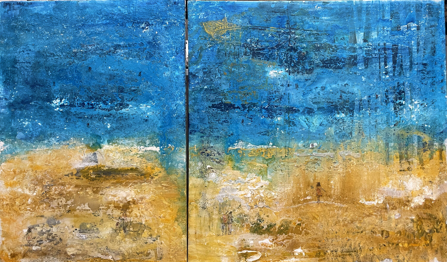 VADO VERSO IL BLU Giusy Lauriola Pintura original en venta