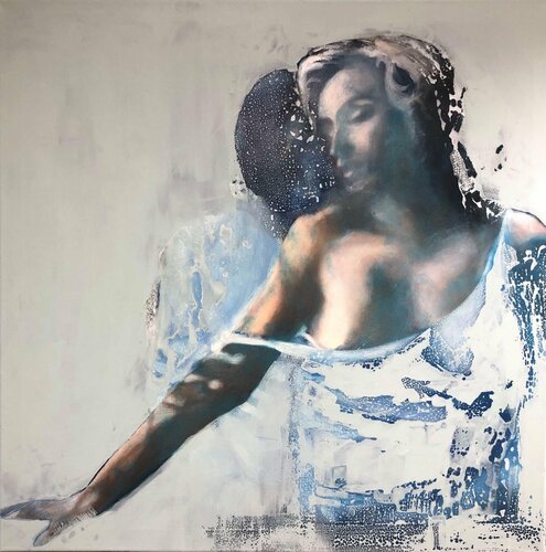 ELLE  I by Denise Eyer-Oggier, Painting for Sale on Singulart