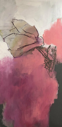 Magnolia III by Denise Eyer-Oggier, Painting for Sale on Singulart