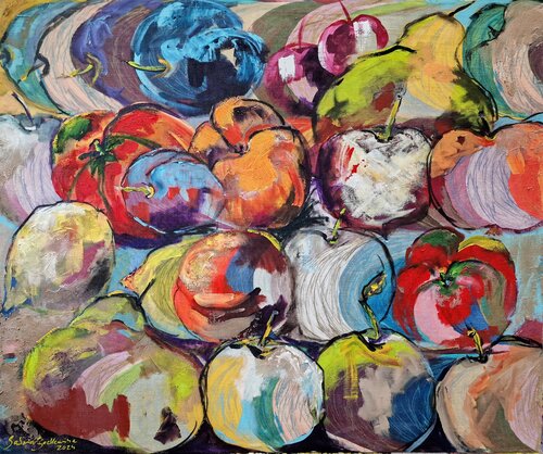 Frutos del sol von Sabina Bockemühl, Malerei kaufen auf Singulart