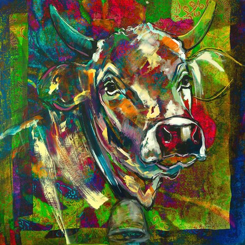 Shimmering Girl par Sabina Bockemühl, Peinture en vente sur Singulart