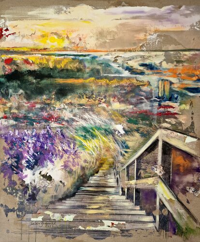 Whispering steps par Sabina Bockemühl, Peinture en vente sur Singulart