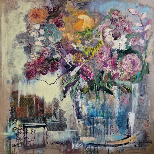 Time cannot be tamed par Sabina Bockemühl, Peinture en vente sur Singulart