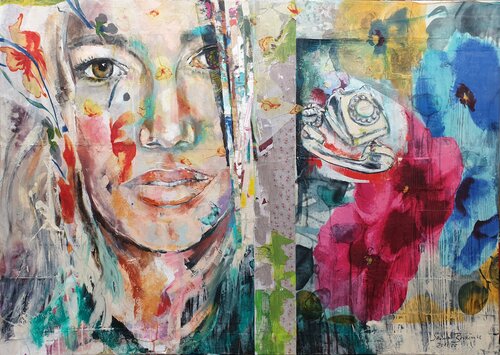 morning wake up call par Sabina Bockemühl, Peinture en vente sur Singulart