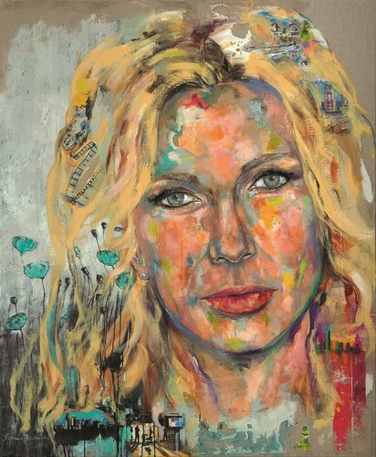 Veronica Ferres di Sabina Bockemühl, Pittura in vendita su Singulart