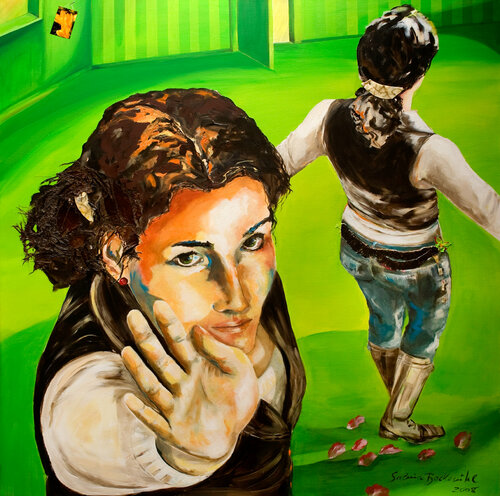 Die Tür di Sabina Bockemühl, Pittura in vendita su Singulart