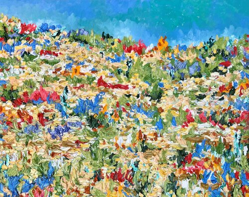 No. 241 Sacred Land di Jon Parlangeli, Pittura in vendita su Singulart