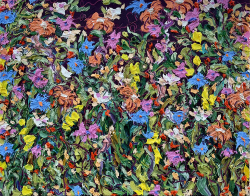 Down Stony by the Tracks van Jon Parlangeli, Schilderij te koop op Singulart