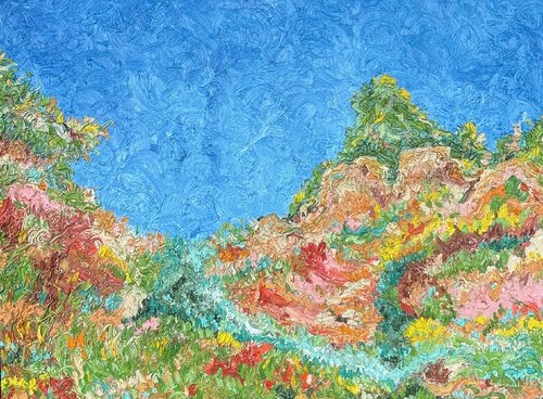 Saugatuck Dunes van Jon Parlangeli, Schilderij te koop op Singulart