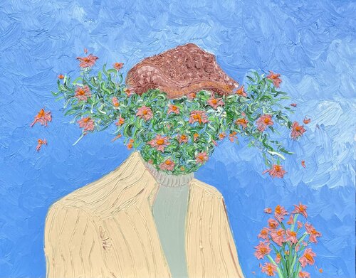 Portrait of the Artist, LII van Jon Parlangeli, Schilderij te koop op Singulart