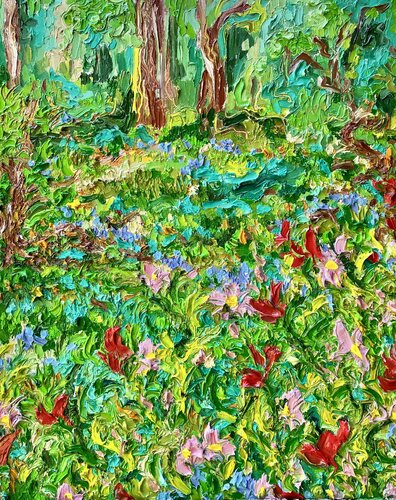 Walkabout Sans Souci di Jon Parlangeli, Pittura in vendita su Singulart