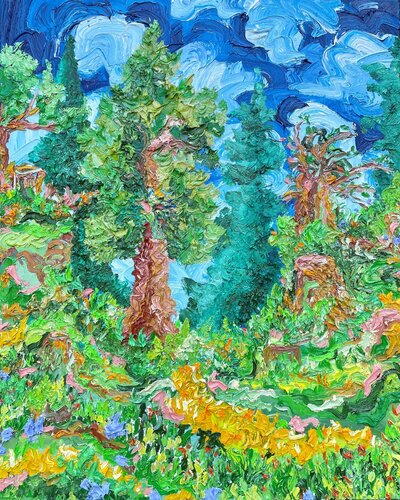 Grand Oak van Jon Parlangeli, Schilderij te koop op Singulart