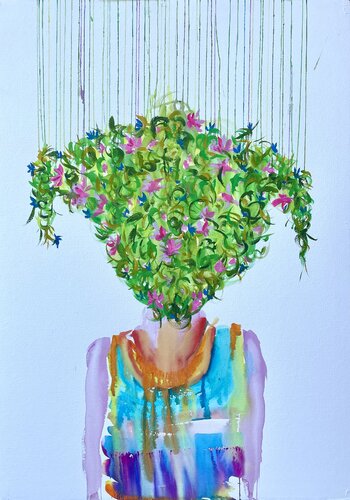No. 53-Model #2 van Jon Parlangeli, Schilderij te koop op Singulart