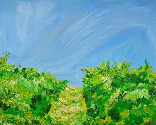 Beach Path van Jon Parlangeli, Schilderij te koop op Singulart