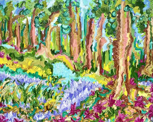 Stony Woods in the Spring Jon Parlangeli