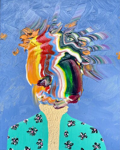 Country Club Punk van Jon Parlangeli, Schilderij te koop op Singulart