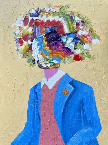 The Influencer van Jon Parlangeli, Schilderij te koop op Singulart