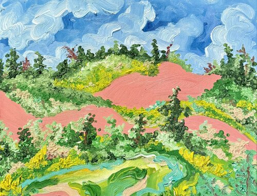 Little Hill de Jon Parlangeli, Pintura a la venta en Singulart