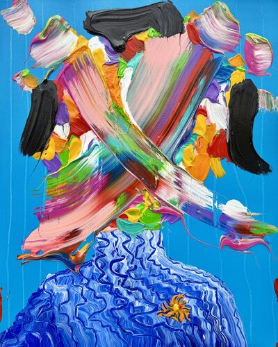 Ghost van Jon Parlangeli, Schilderij te koop op Singulart