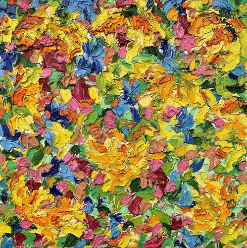 Fin du Bouquet di Jon Parlangeli, Pittura in vendita su Singulart