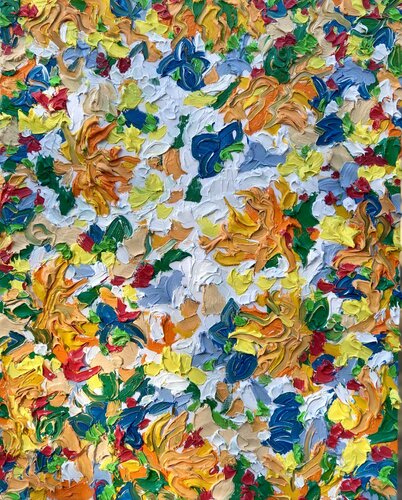 Cranbrook Gardens by the Big House di Jon Parlangeli, Pittura in vendita su Singulart