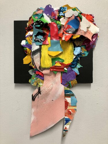 Influencer (Carpetbagger) di Jon Parlangeli, Pittura in vendita su Singulart