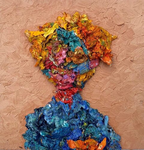 The Buddhist di Jon Parlangeli, Pittura in vendita su Singulart