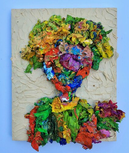 Women with Flowers di Jon Parlangeli, Pittura in vendita su Singulart