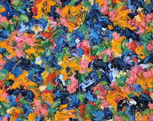 Iris Patch at Stony di Jon Parlangeli, Pittura in vendita su Singulart