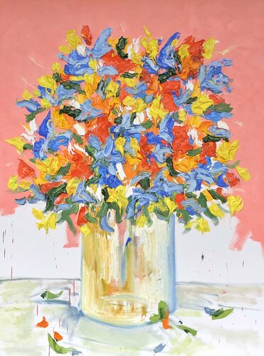 The Statesman’s Bouquet di Jon Parlangeli, Pittura in vendita su Singulart